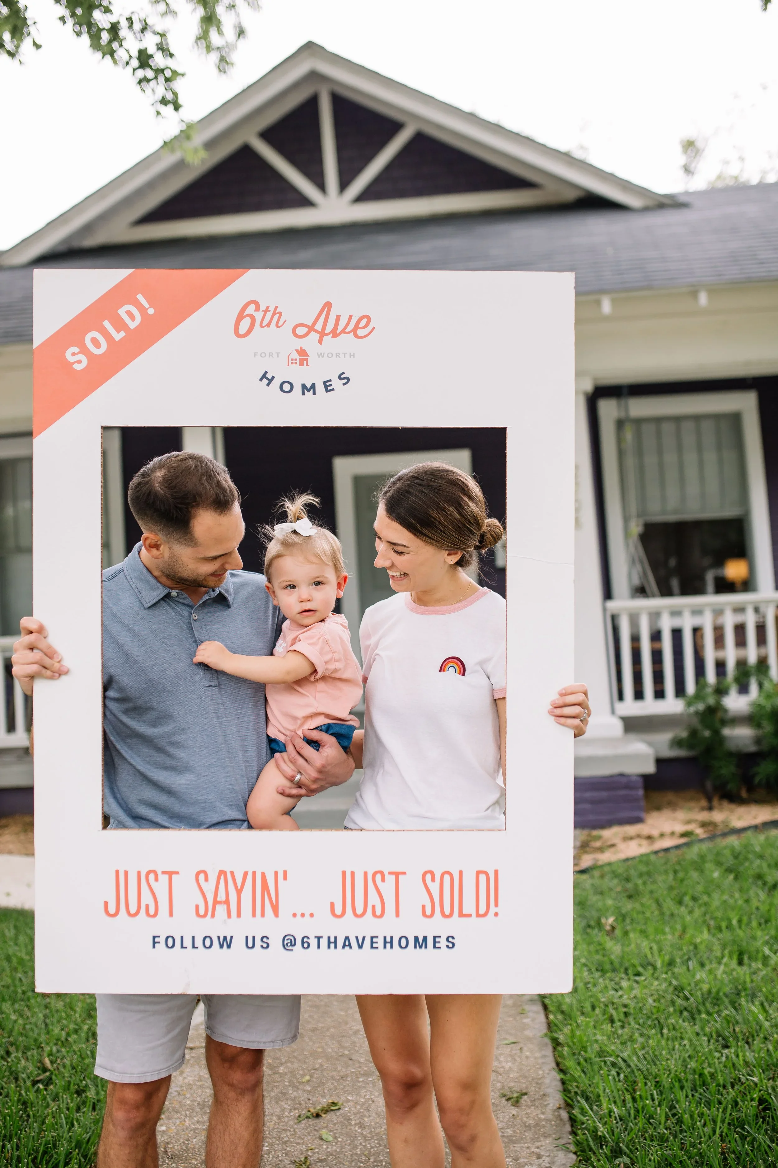 Happy clients with their new garage apartment